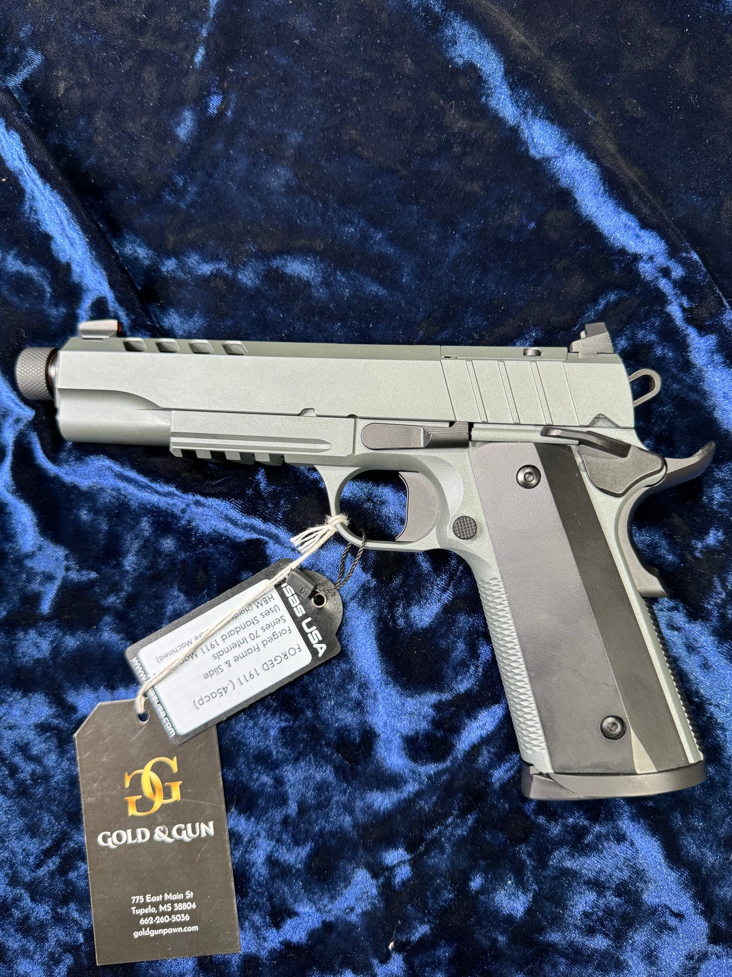 NEW Tisas Forged 1911 Nightstalker 45ACP