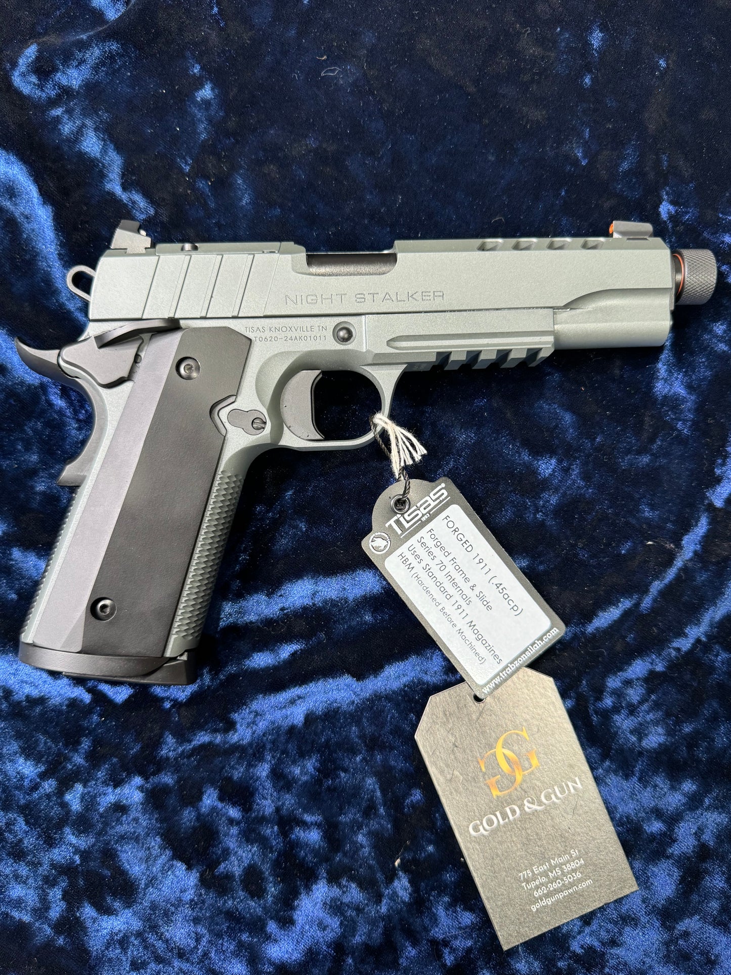 NEW Tisas Forged 1911 Nightstalker 45ACP