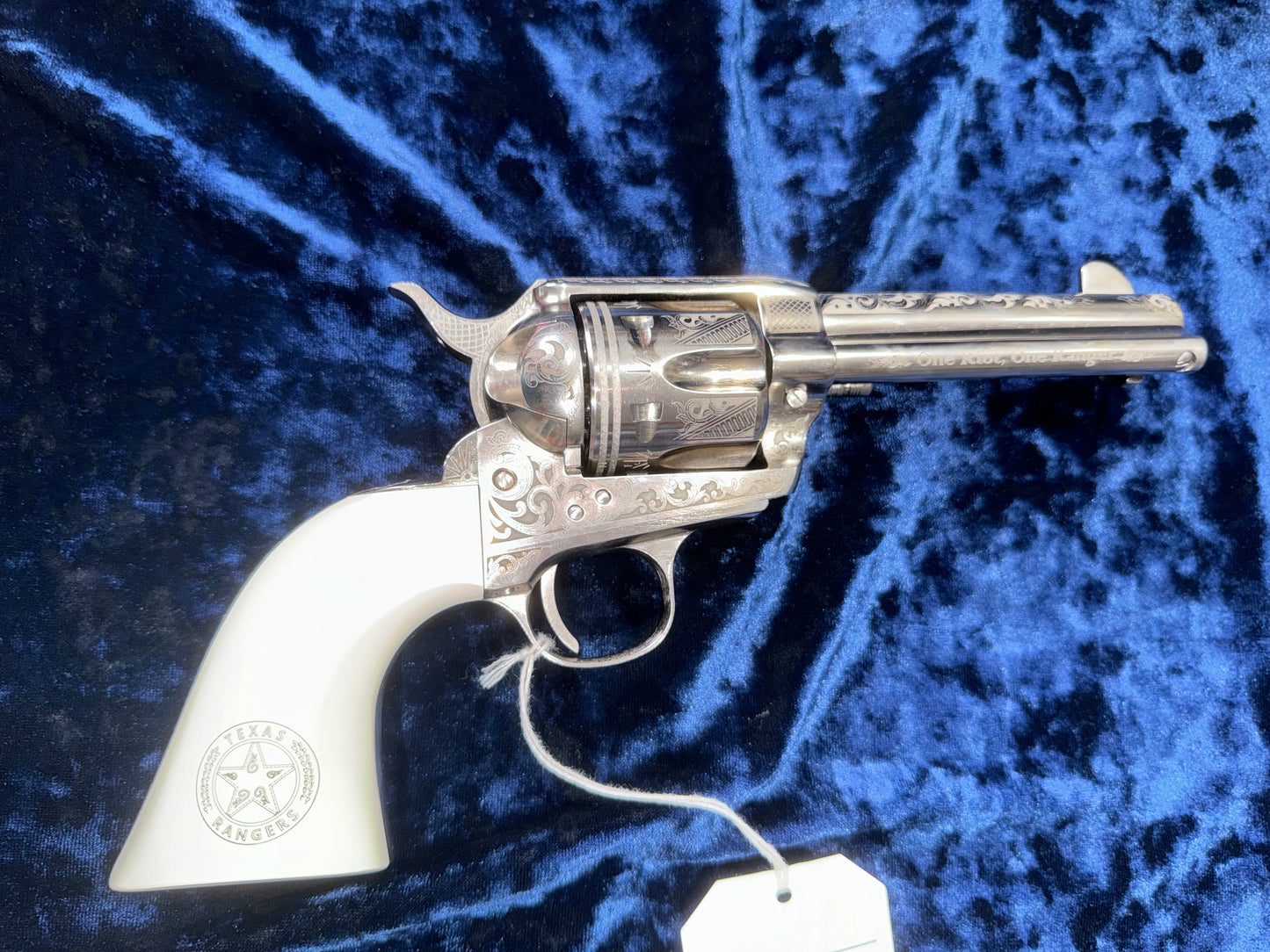NEW Cimmaron Texas Ranger engraved revolver 45LC