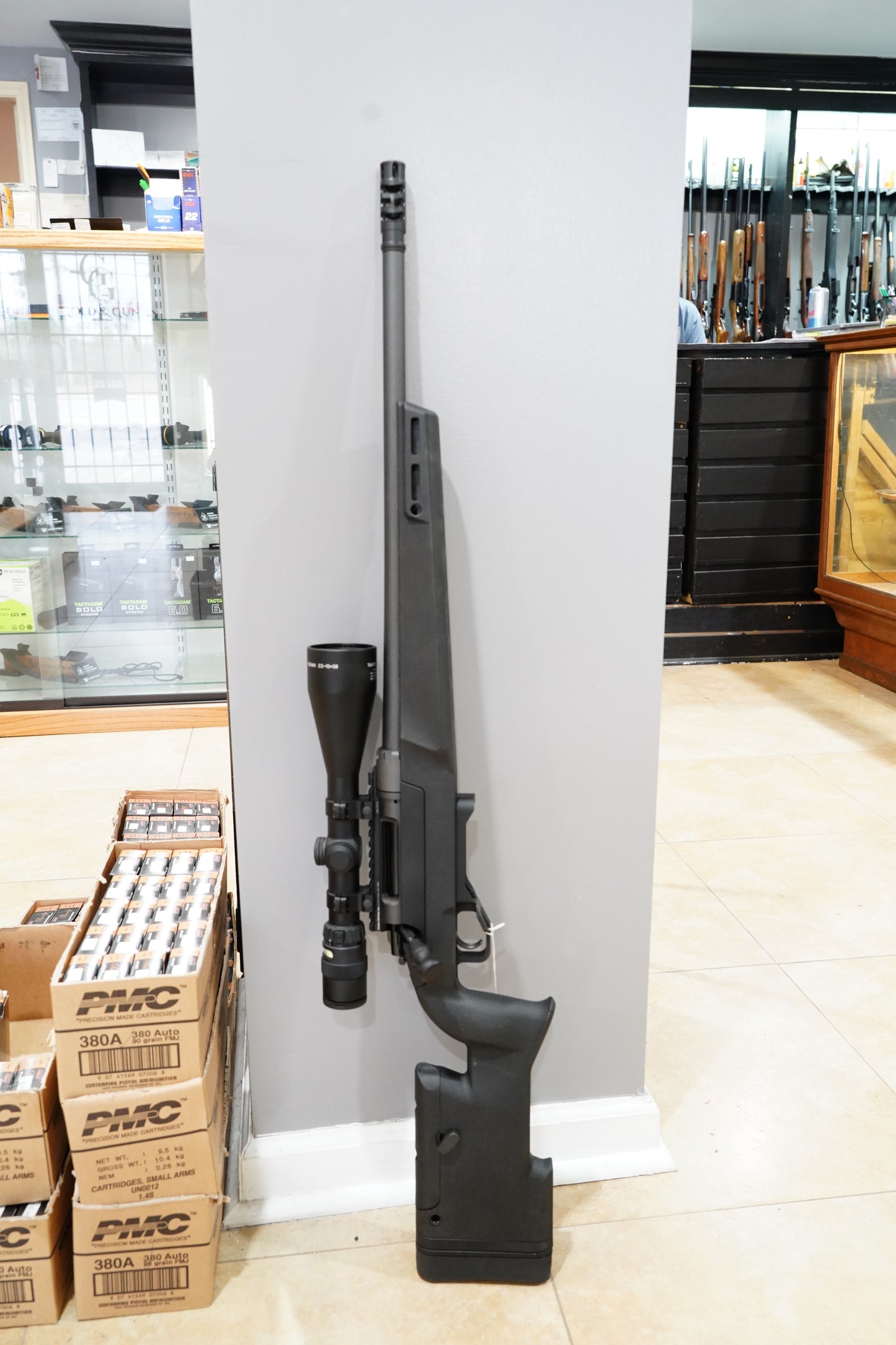 Used Daniel Defense Delta 5 .308 with Trijicon scope