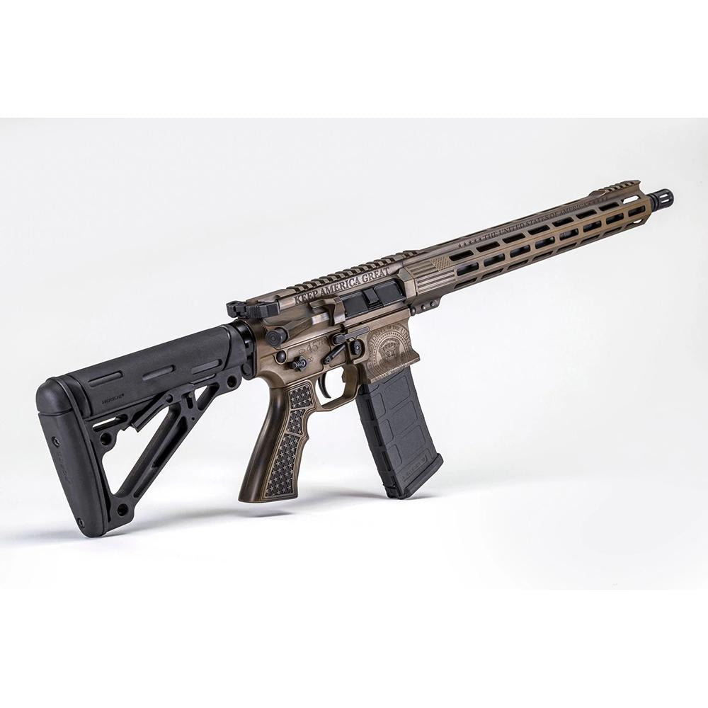 Auto Ordnance Custom Trump AR Rifle 5.56mm 30rd Magazine 16" Barrel Bronze and Black Cerakote