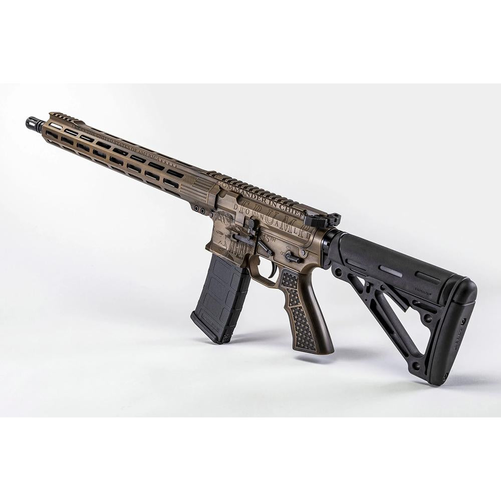 Auto Ordnance Custom Trump AR Rifle 5.56mm 30rd Magazine 16" Barrel Bronze and Black Cerakote